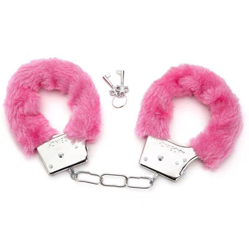 PINK WITH THICK METAL HANDCUFFS - C51